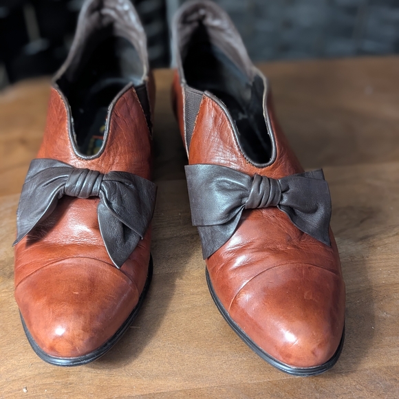 Everybody By BZ Moda Brown Leather Dress Shoes Steam Punk Size 36/5.5 Women's - Picture 5 of 10